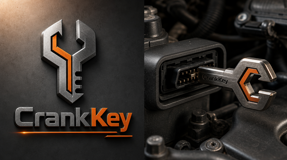 CrankKey 3D logo